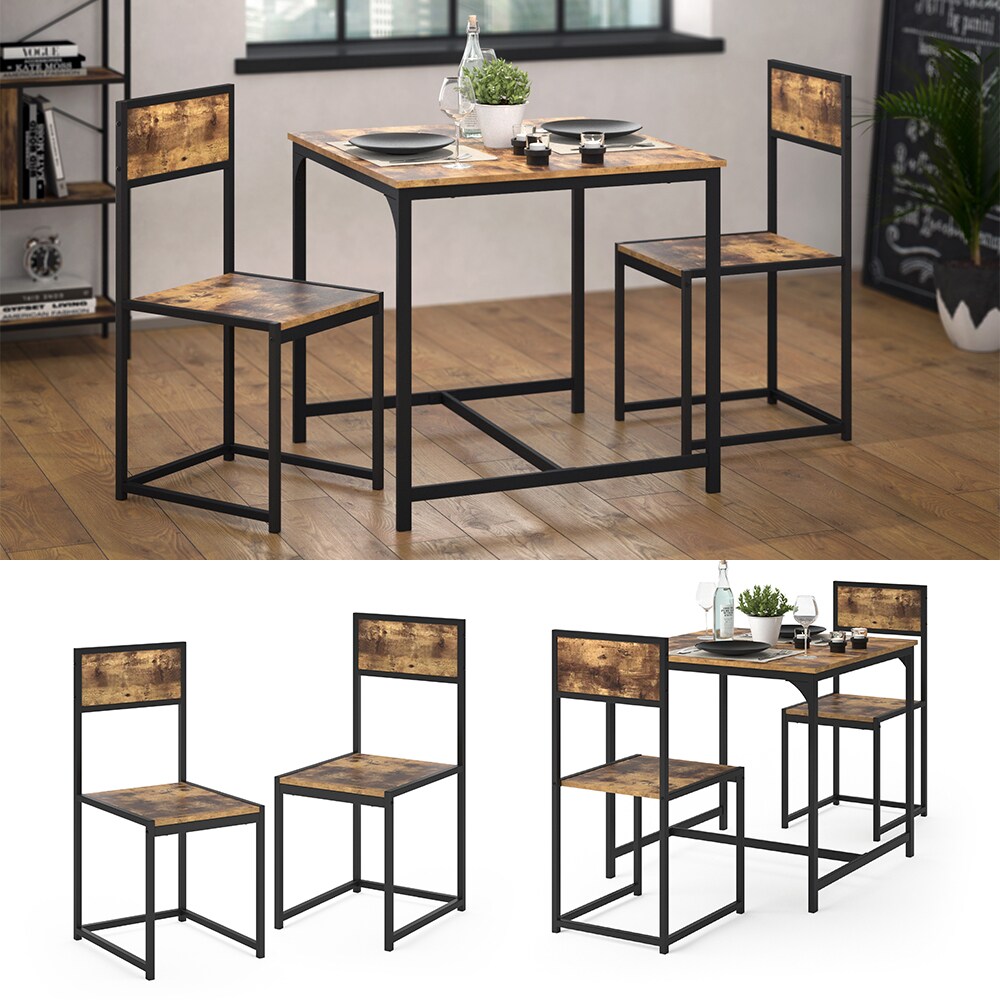 Vicco 2er Set Esszimmerst&uuml;hle K&uuml;chenstuhl Fyrk Esszimmerstuhl St&uuml;hle Industrial - Bild 1