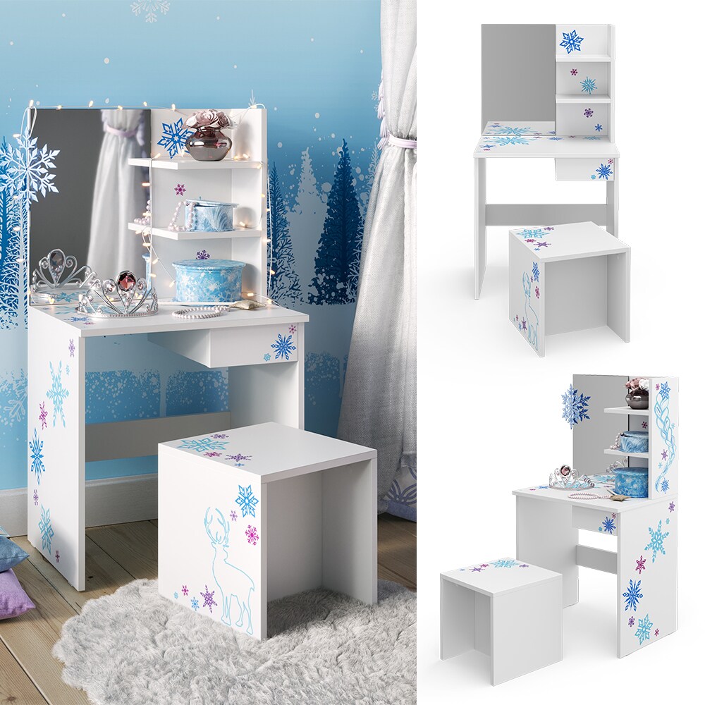 Vicco Kinder Schminktisch Kinderschminktisch Frisiertisch mit Hocker M&auml;dchen - Bild 1