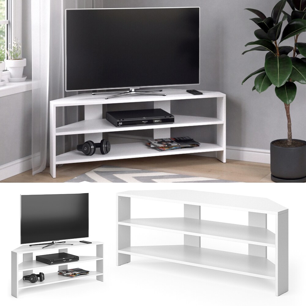 Vicco Lowboard Eck TV Board Schrank Pit Fernsehtisch Eckschrank Fernsehschrank