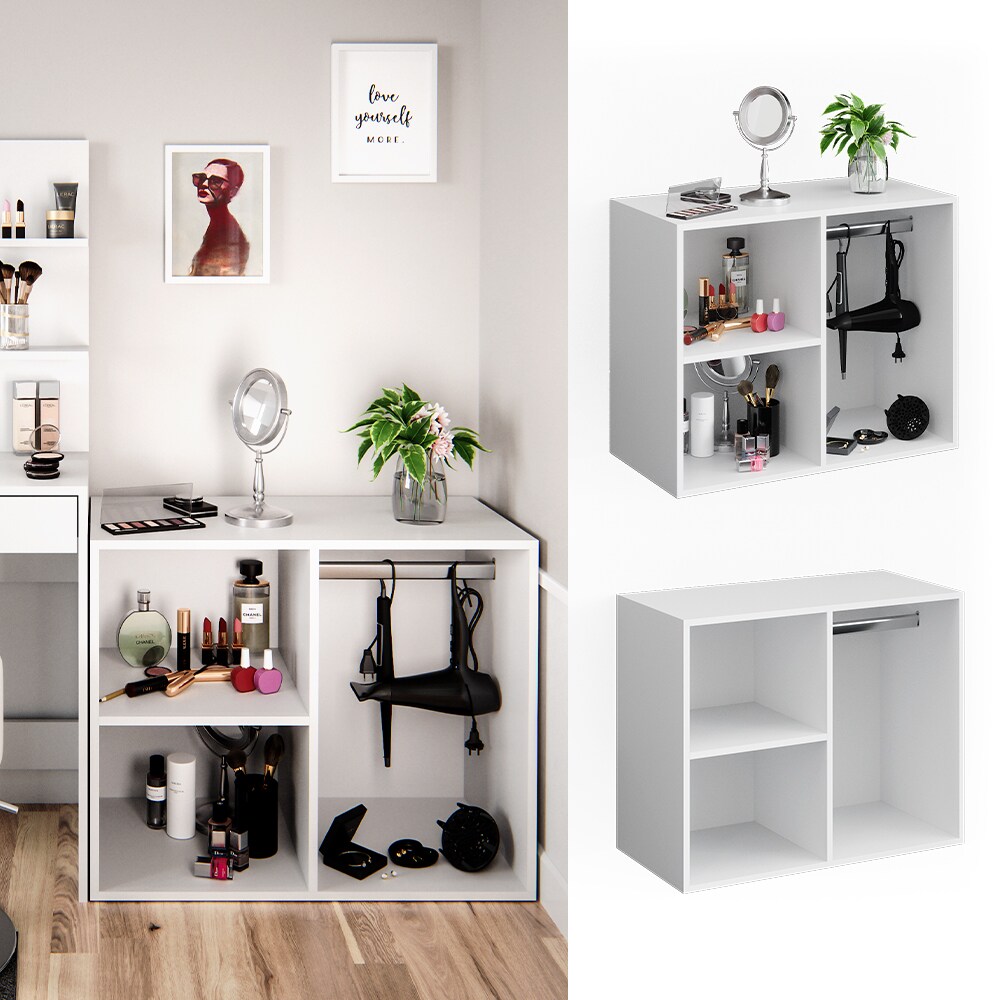 Vicco Beistellschrank Anstellschrank für Schminktisch Isabelle Anrichte Kommode