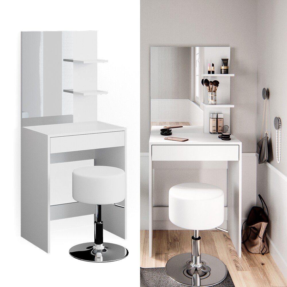 Vicco Schminktisch Frisiertisch Schminkkommode Isabelle + Hocker Frisierkommode - Bild 1