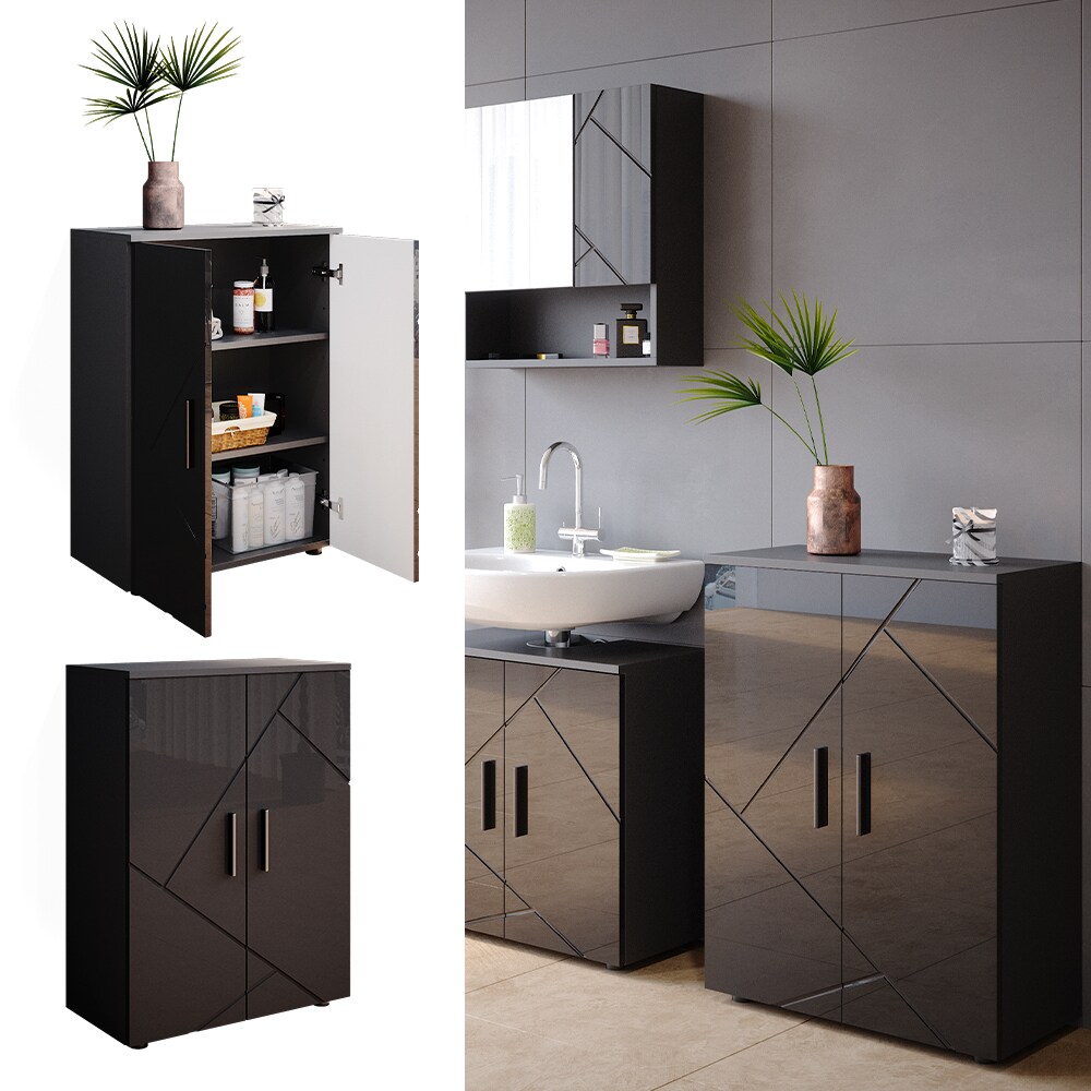 Vicco Badezimmerschrank Badschrank Kommode Irma Badm&ouml;bel Badkommode Sideboard - Bild 1