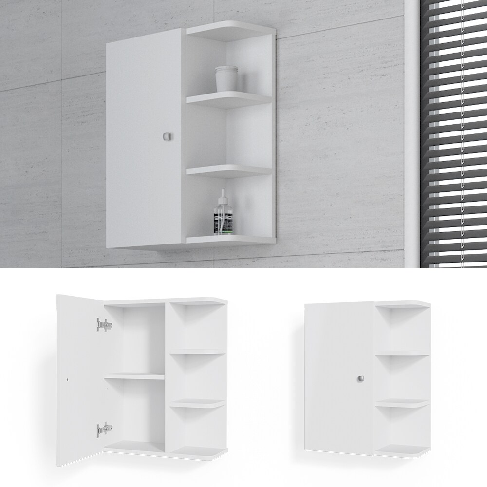 Vicco Hängeschrank Fynn Badschrank Badezimmerschrank mit Ablagen Badregal