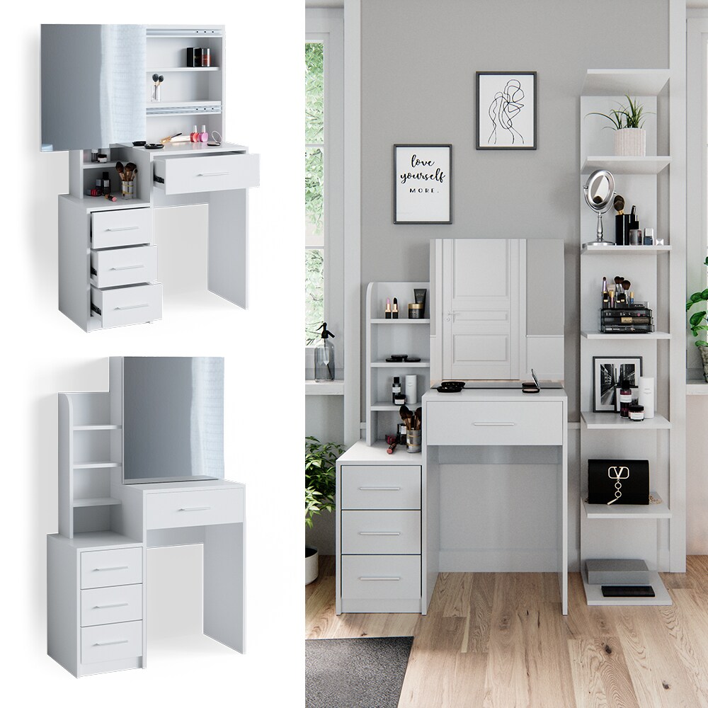 Vicco Schminktisch Frisiertisch Schminkkommode Conrada Frisierkommode Kommode | 04251421964778