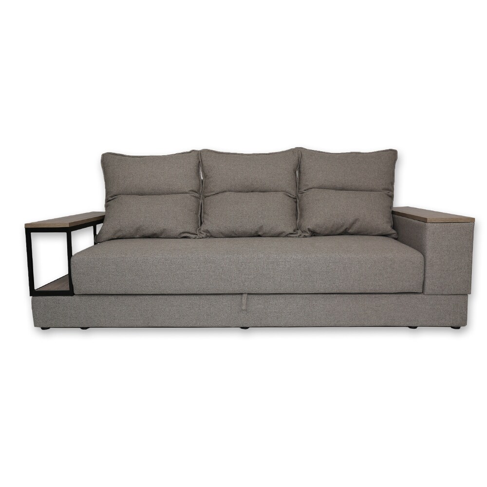 VitaliSpa Schlafsofa Schlafcouch Boxspringsofa Garret Schlaffunktion Bettkasten - Bild 1
