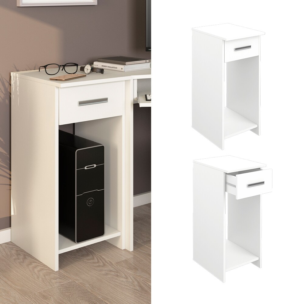 Vicco PC-Schrank Beistellschrank Schrank für Computertisch Odin Eckschreibtisch | 04251421968745