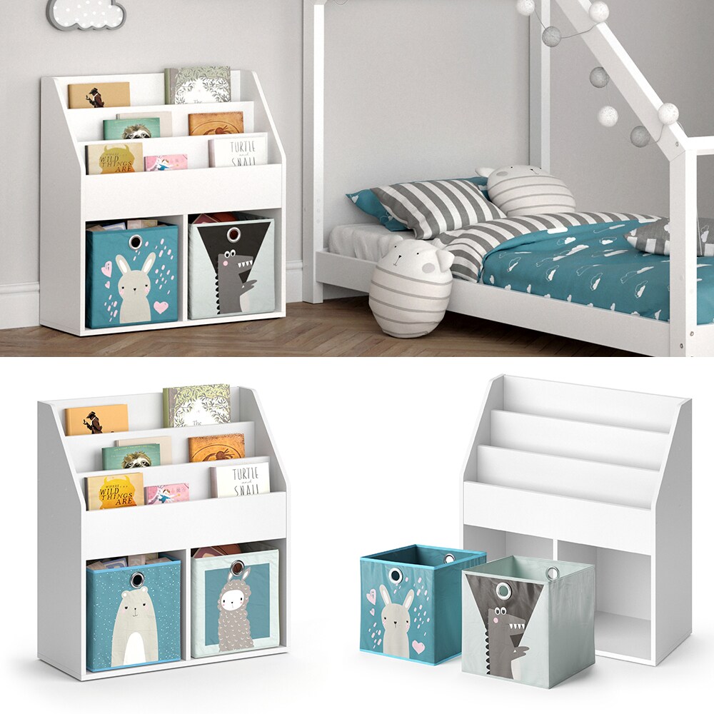 Vicco Kinderregal B&uuml;cherregal Aufbewahrungsregal Luigi Spielzeugablage Faltbox - Bild 1