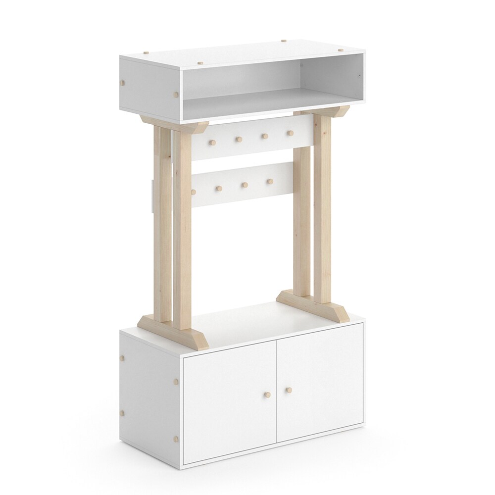 VitaliSpa Kinder Garderobenst&auml;nder Pippi Garderobe Schuhregal Kleiderst&auml;nder - Bild 1