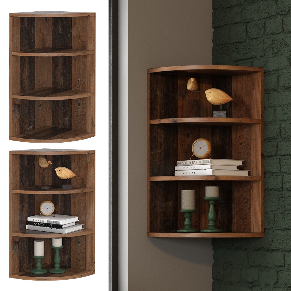 Vicco Eckregal Winkelregal K&uuml;chenregal Ecki 0,5 Badregal Standregal Old Style - Bild 1