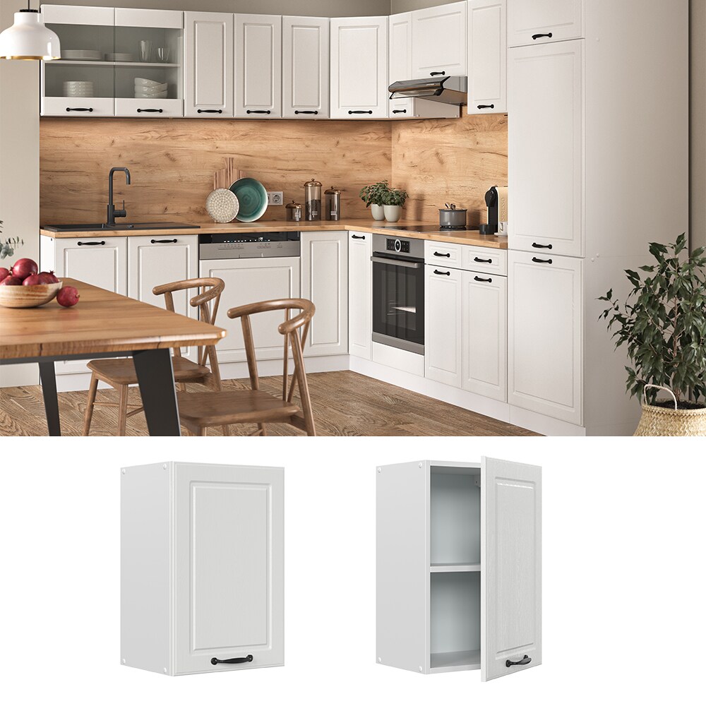 Vicco Hängeschrank 40 cm Weiß Küchenschrank Hängeschrank Küchenzeile R-Line