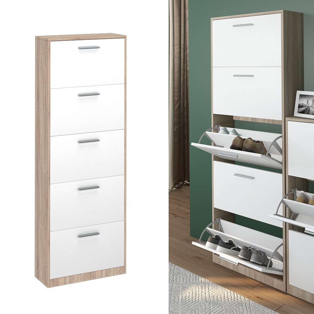 Vicco Schuhschrank Kipper Schuhkipper Gizmo Schuhkommode 5 Fächer Schuhe Schrank | 04066731028818