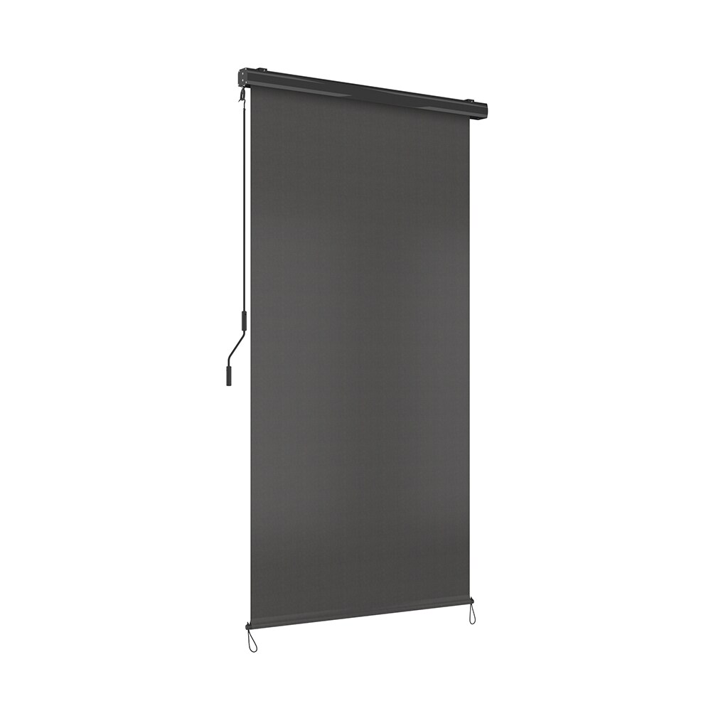 OK-Living Senkrechtmarkise Sonnenschutzrollo Seitenmarkise Anthrazit 250x140 cm - Bild 1