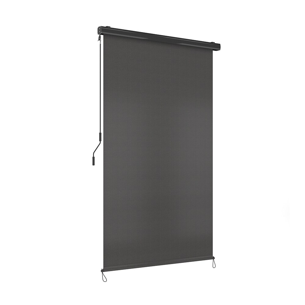 OK-Living Senkrechtmarkise Sonnenschutzrollo Seitenmarkise Anthrazit 250x160 cm - Bild 1