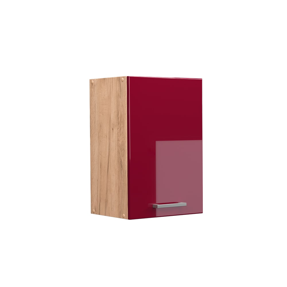 Vicco H&auml;ngeschrank K&uuml;chenschrank K&uuml;chenzeile R-Line 40 cm Goldkraft Bordeaux - Bild 1