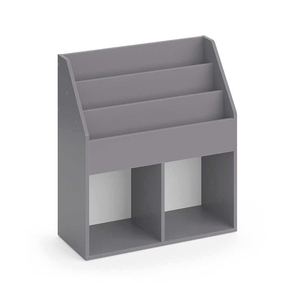 Vicco Kinderregal B&uuml;cherregal Aufbewahrungsregal Luigi Grau Spielzeugablage - Bild 1