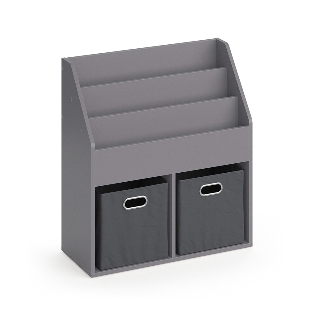 Vicco Bücherregal Aufbewahrungsregal Regal Luigi Grau Würfelregal Faltbox Ablage | 04066731036240