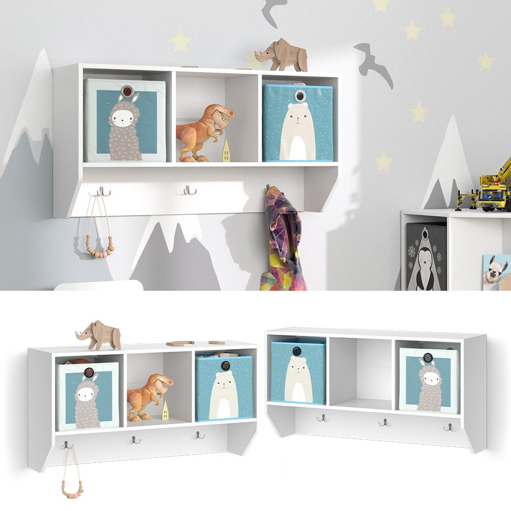 Vicco Kinderregal Hängeregal Spielzeugregal Luigi Weiß Dekoregal Ablage Faltbox | 04066731052530