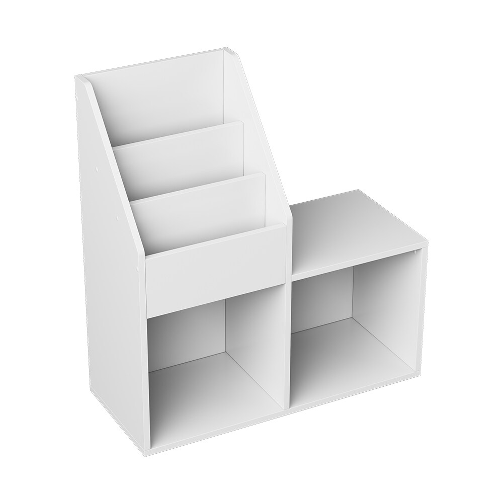 Vicco Kinderregal Conny 72x79cm, Weiß, Bücherregal mit Ablagen für Faltboxen | 04066731271672