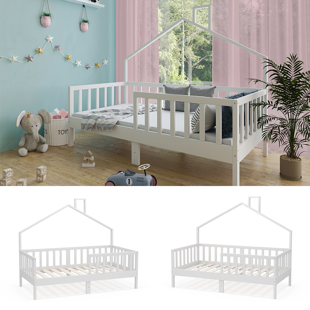 Vitalispa Hausbett Justus Wei&szlig; 80 x 160 cm - Bild 1