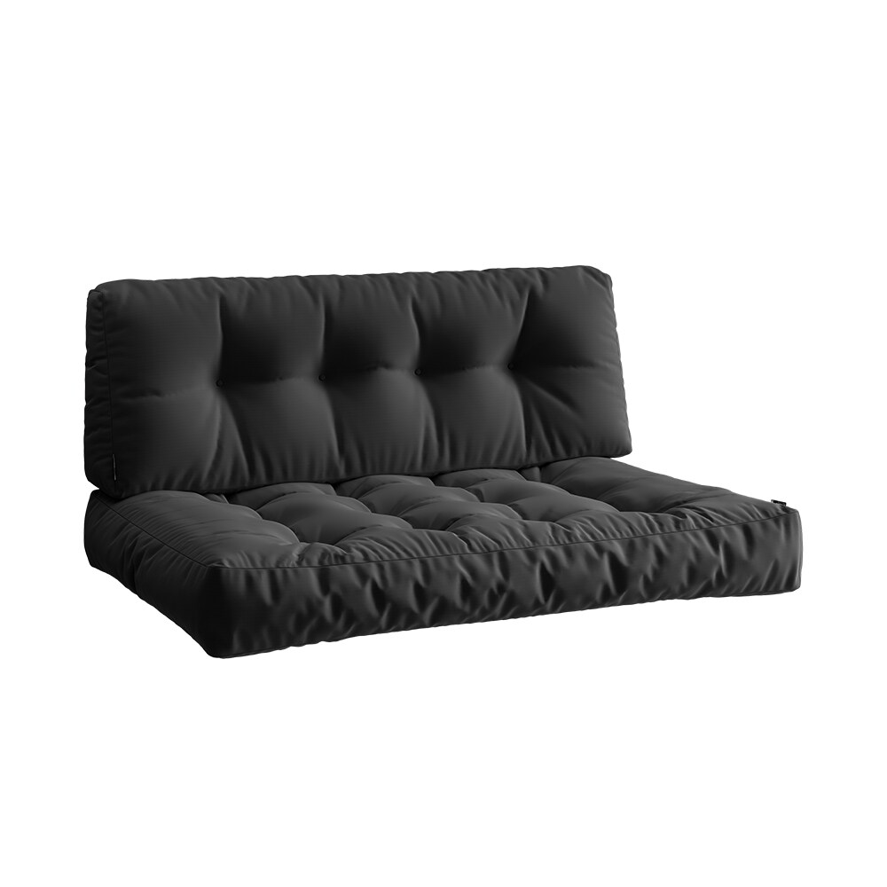 Vicco Palettenkissen-Set Ohio Anthrazit 2 Teile - Bild 1