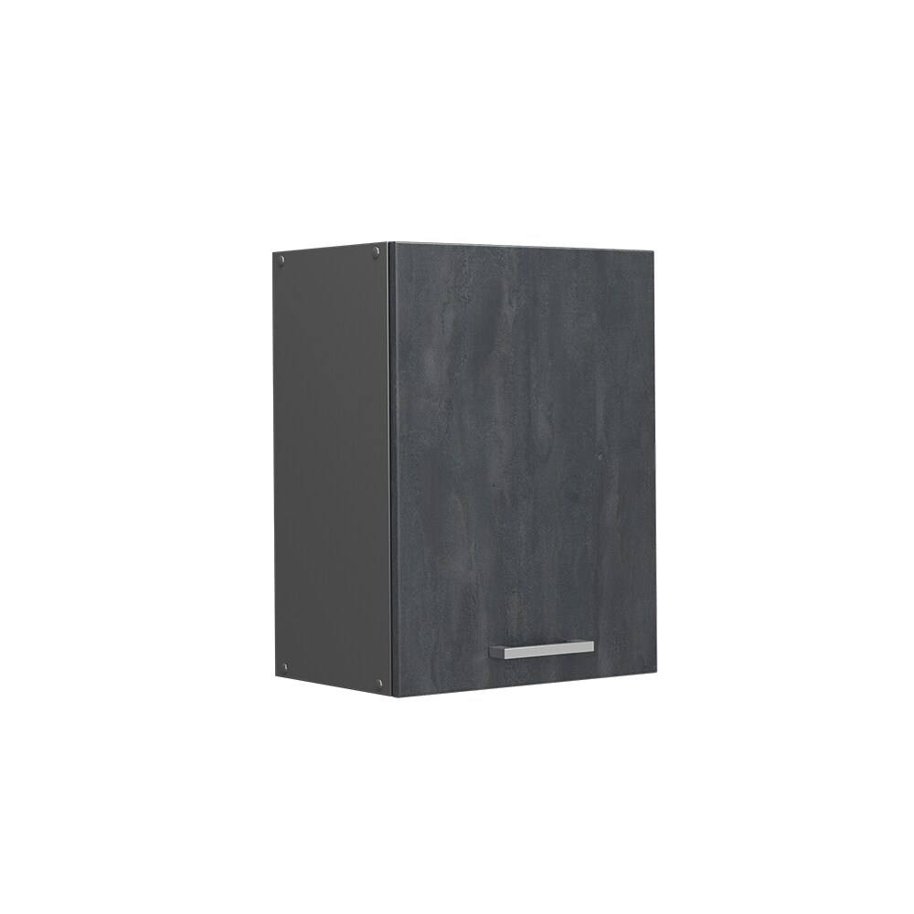 Vicco Hängeschrank R-Line Schwarz Beton Anthrazit 45 cm