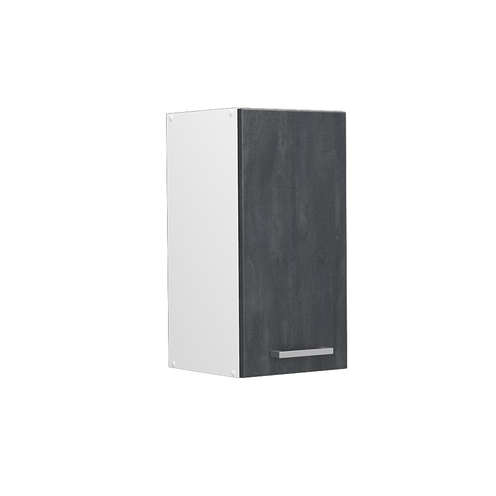 Vicco Hängeschrank R-Line Schwarz Beton Weiß 30 cm | 04066731405176