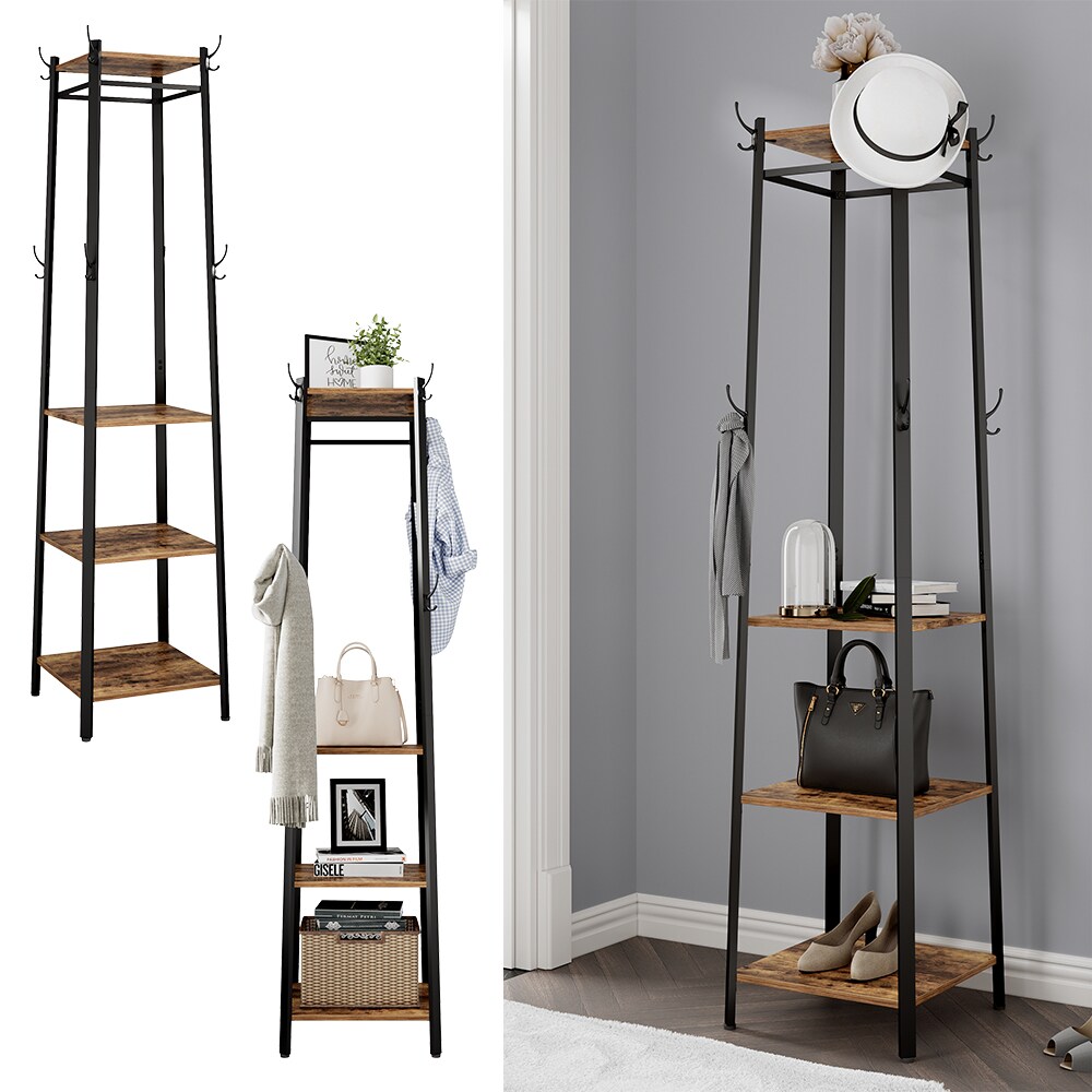 Vicco Garderobenständer Fyrk Eiche 43 x 180 cm | 04066731449811