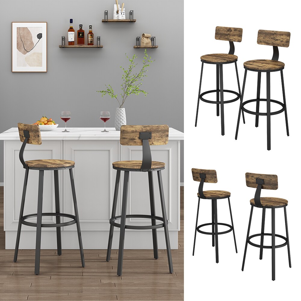 Vicco Barhocker-Set Caracas Eiche rustikal 37 x 102 cm 2 Teile - Bild 1