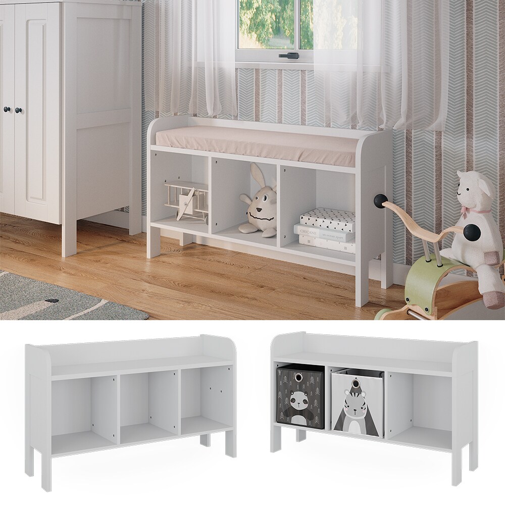 Vitalispa Sitzbank Ajaton Weiß 107,2 x 63,8 cm | 04066731450961
