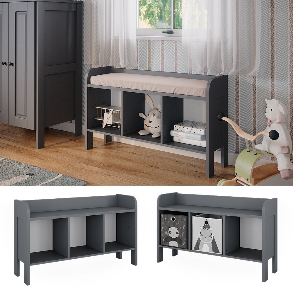 Vitalispa Sitzbank Ajaton Grau 107,2 x 63,8 cm - Bild 1