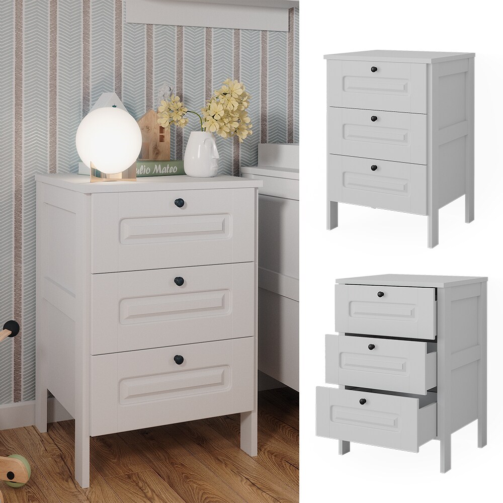 Vitalispa Kommode Ajaton Wei&szlig; 60 x 88,4 cm - Bild 1