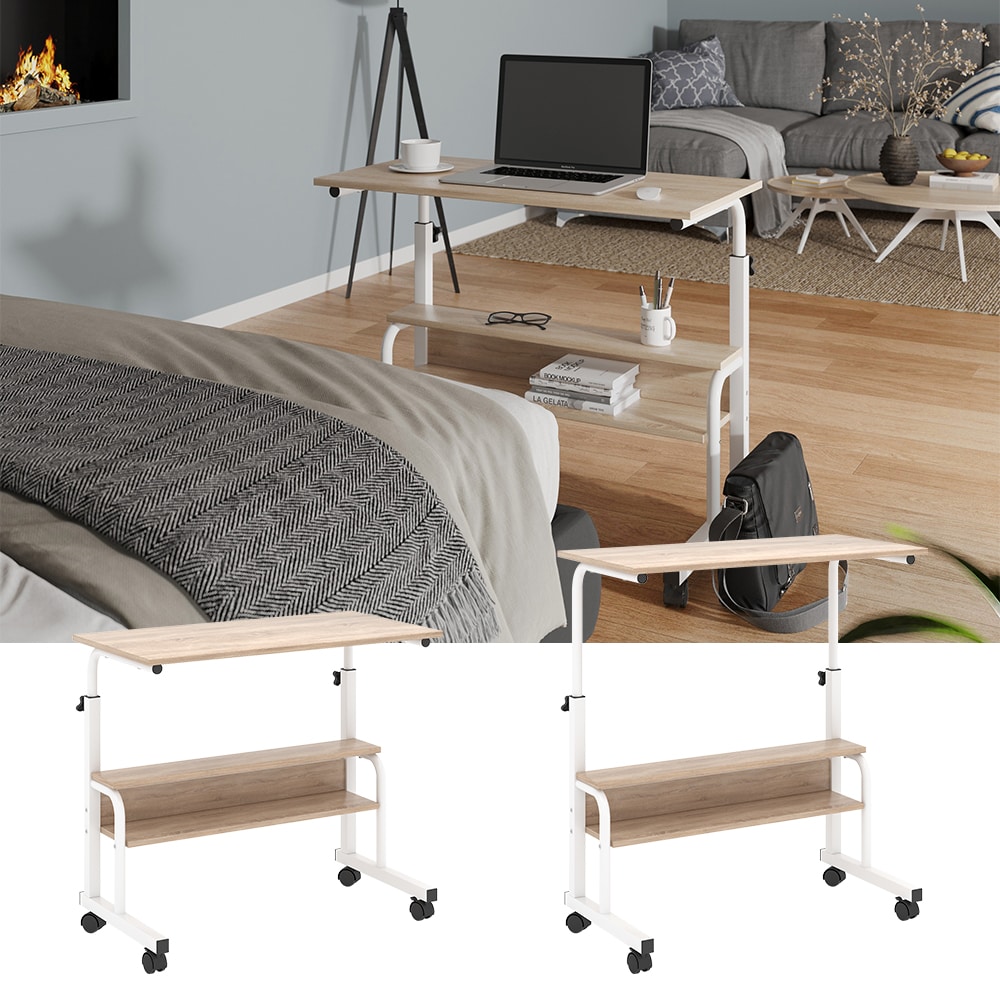 Vicco Schreibtisch Bica Wei&szlig; 80 x 40 cm - Bild 1