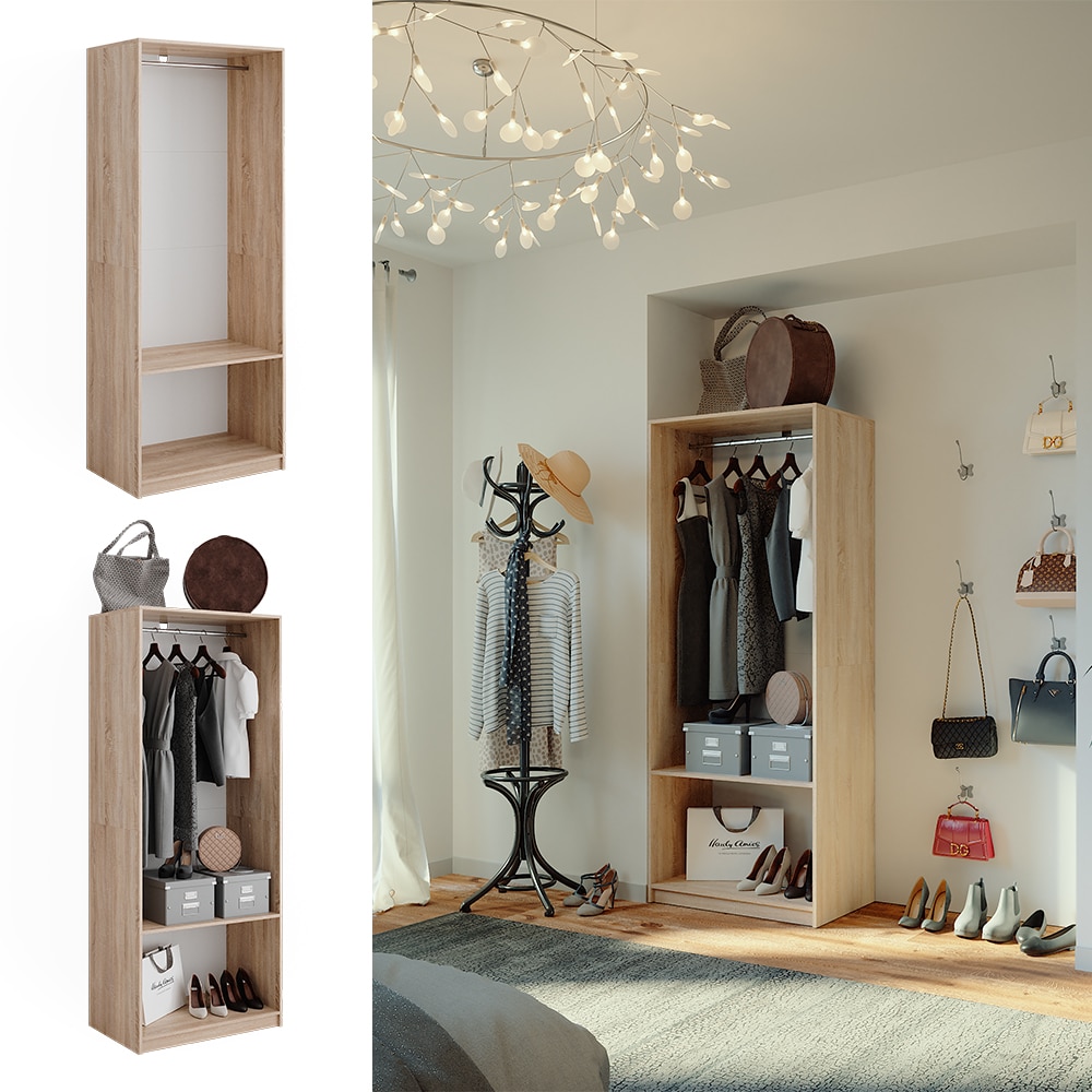 Vicco Kleiderschrank Elmo Sonoma 80 x 200 cm - Bild 1