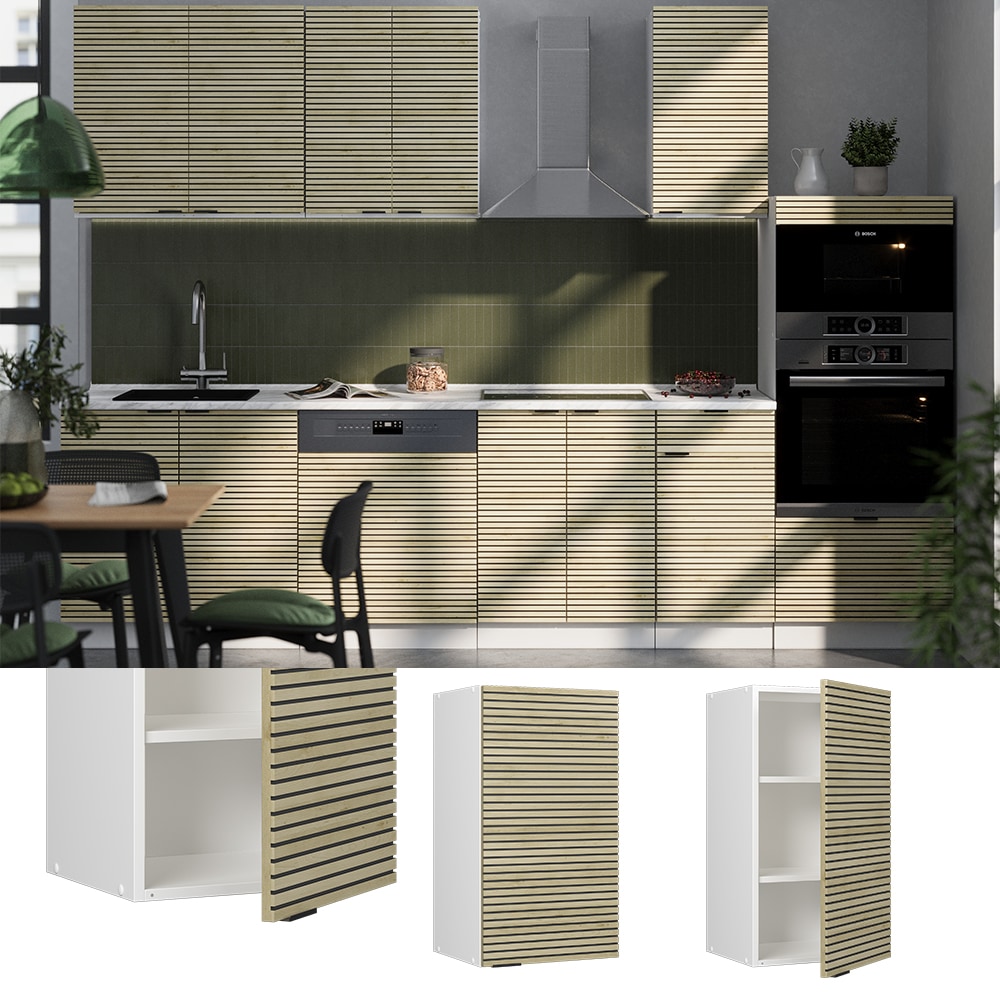 Vicco H&auml;ngeschrank Fame-Line Wei&szlig; Eiche gefr&auml;st 40 cm - Bild 1