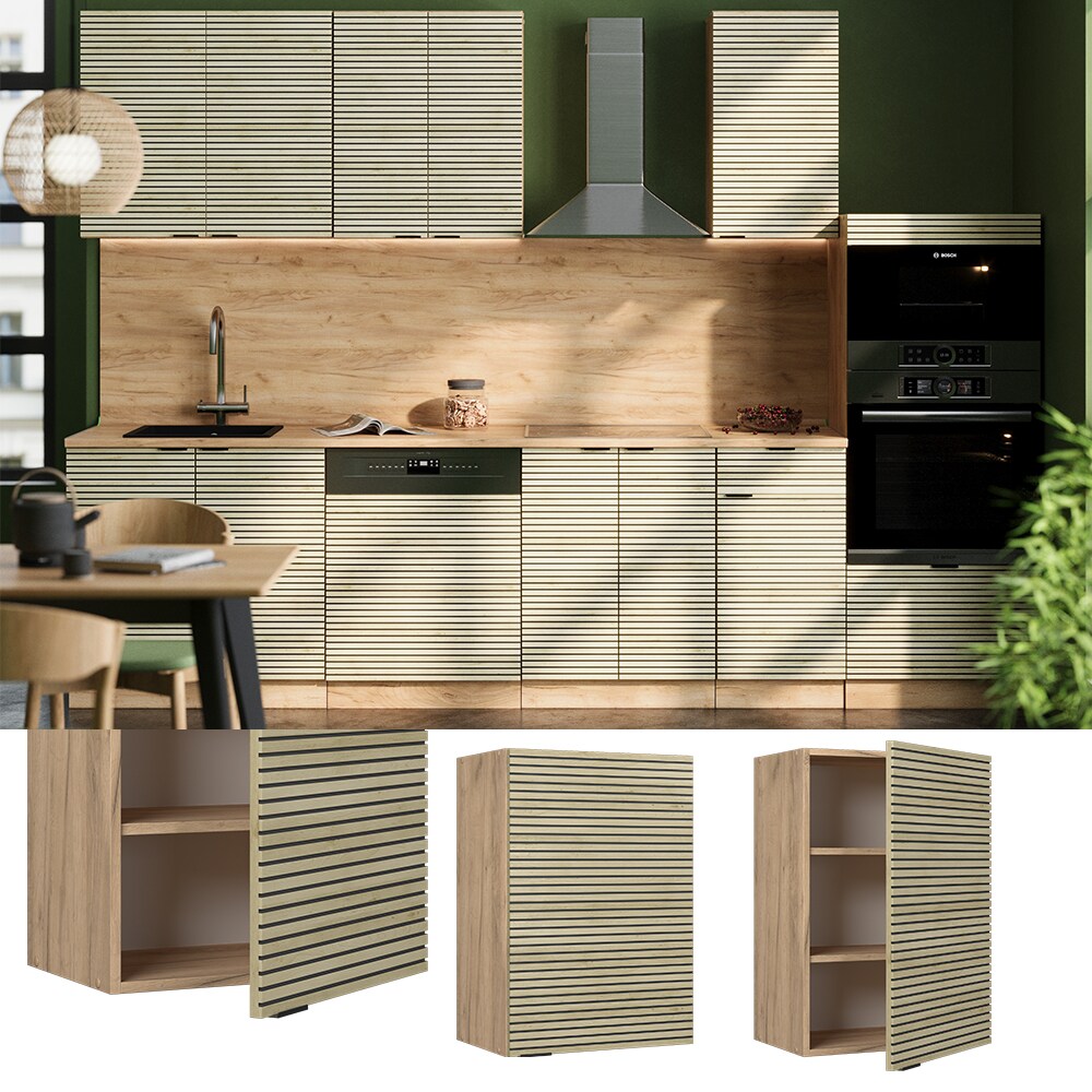 Vicco Hängeschrank Fame-Line Eiche gefräst 50 cm