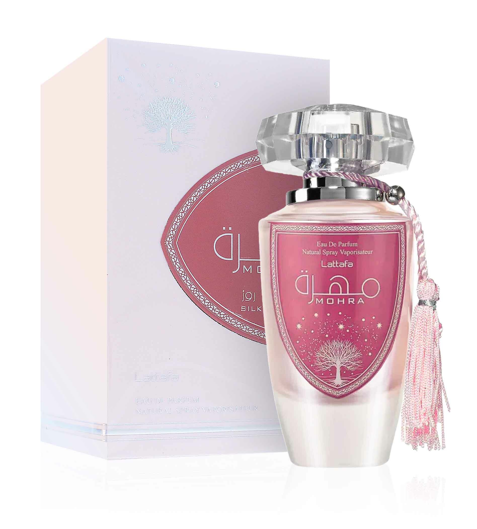 Lattafa Mohra Silky Rose Eau de Parfum f&uuml;r Frauen 100 ml - Bild 1