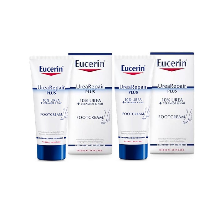 Eucerin Urearepair Plus Fu&szlig;creme 2x100ml - Bild 1