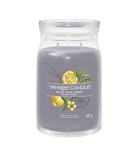 Yankee Candle Black Tea & Lemon 567 g - Bild 1