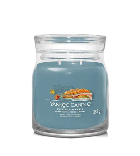 Yankee Candle Evening Riverwalk Signatur Kerze 368 g - Bild 1