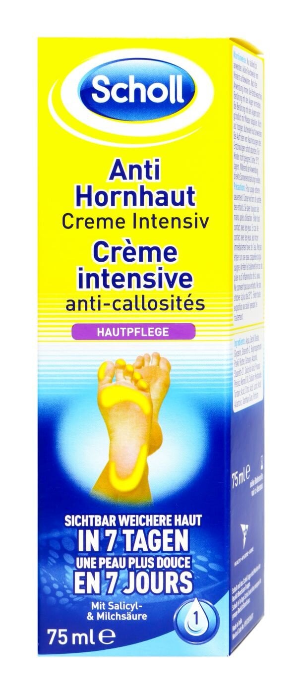 Scholl Anti-Hornhaut Intensiv Fu&szlig;creme 75,0 ml - Bild 1