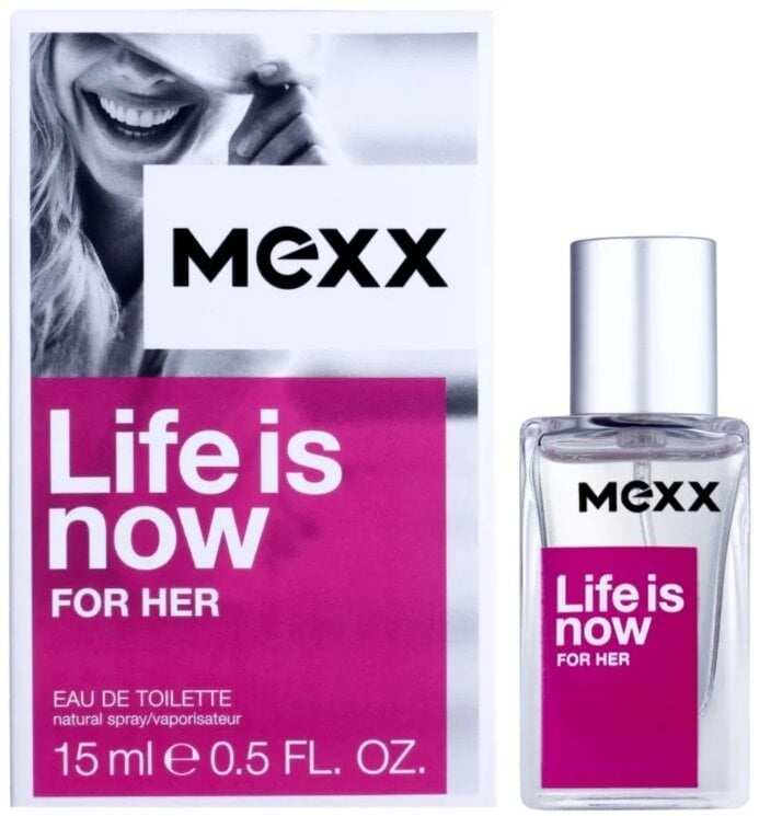 Mexx Life Is Now Eau de Toilette Spray 15ml - Bild 1