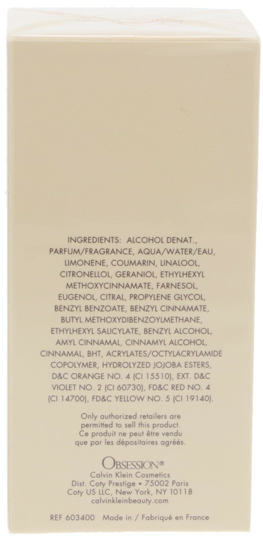 Calvin Klein Obsession Eau de Parfum f&uuml;r Frauen 100 ml - Bild 1