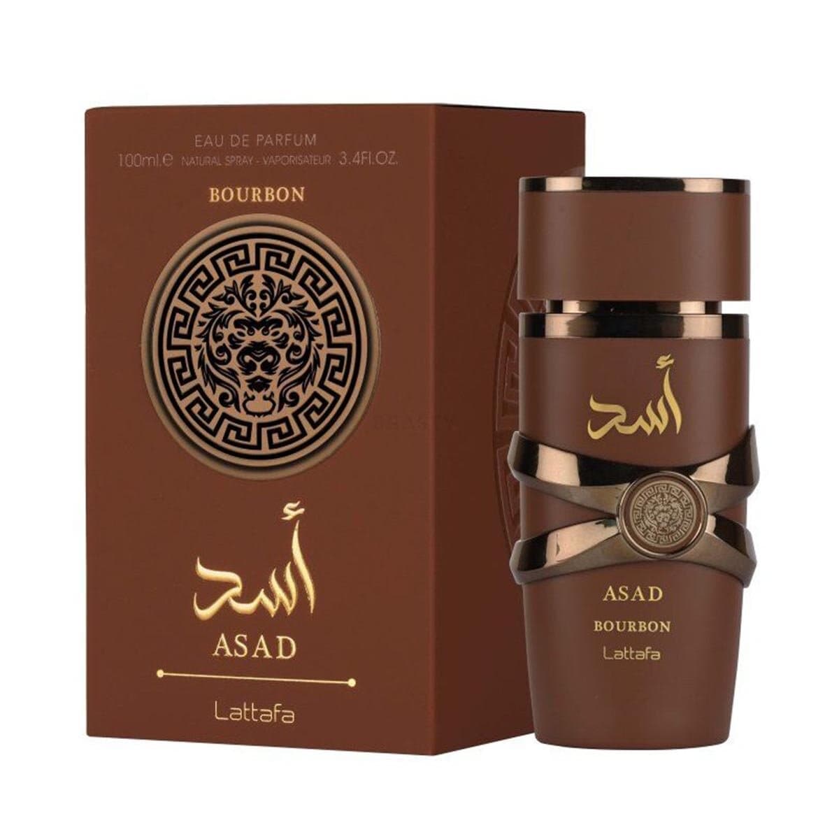 Lattafa Asad Bourbon Eau de Parfum f&uuml;r Herren 100 ml - Bild 1
