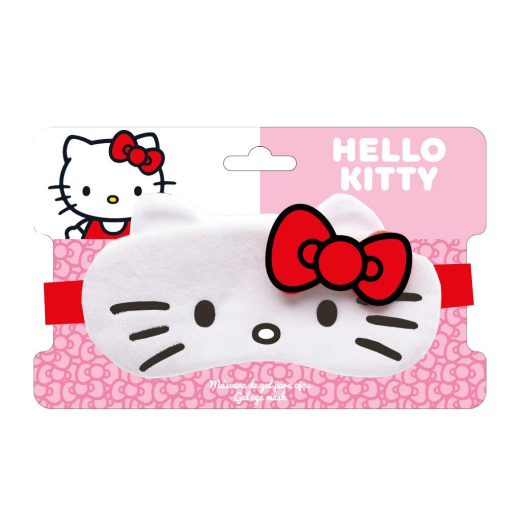 Hello Kitty Erwachsenen-Gel-Schlafmaske, Nachtaugenmaske - Bild 1