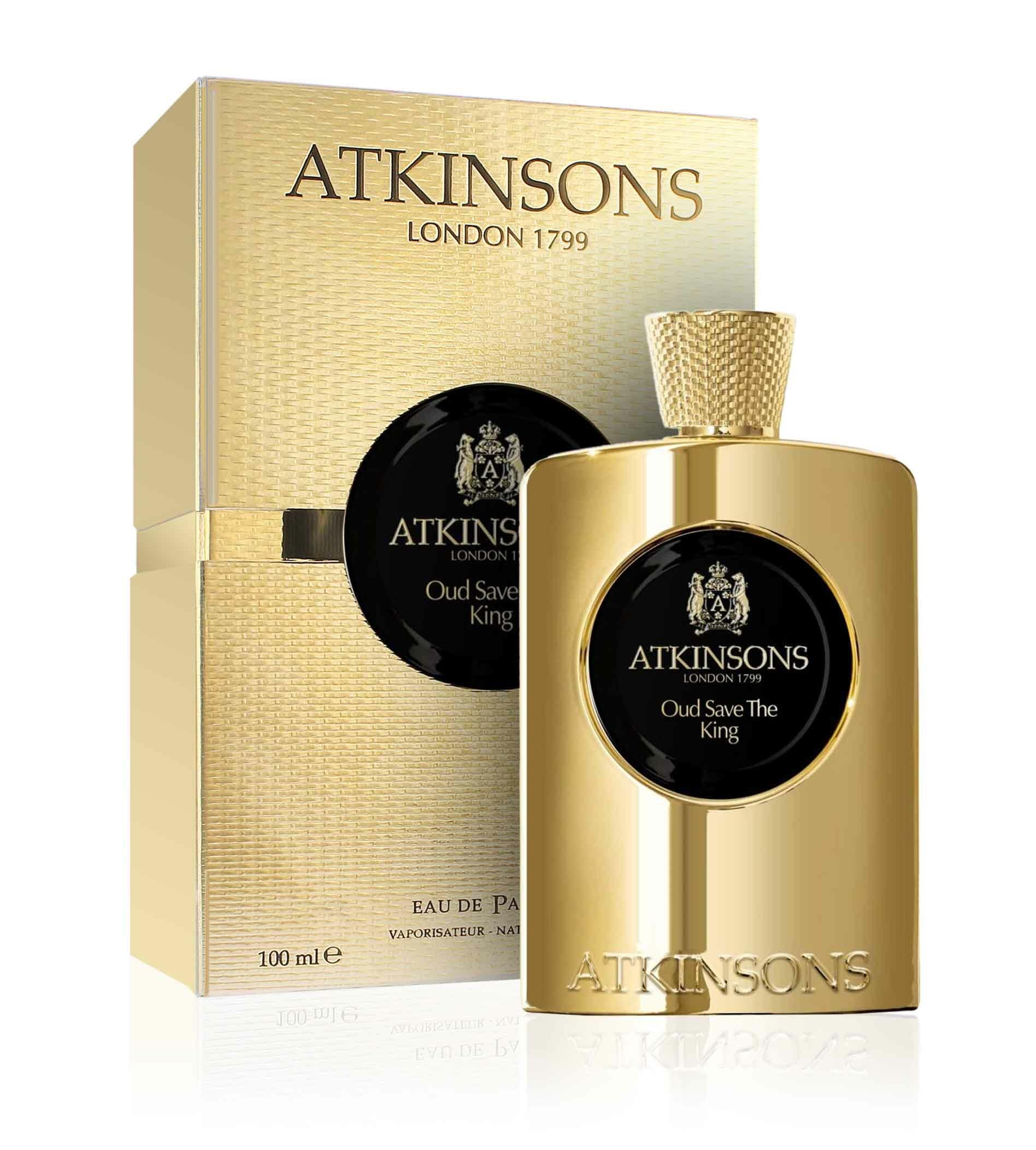 Atkinsons Oud Save The King Eau de Parfum f&uuml;r Herren 100 ml - Bild 1