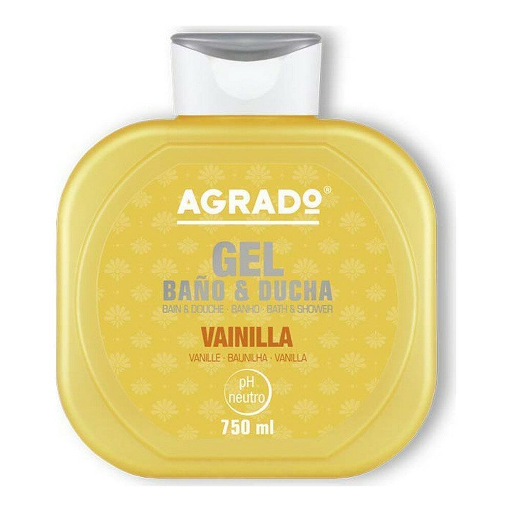 Agrado Gel Ba&ntilde;o y Ducha Vainilla 750ml - Bild 1