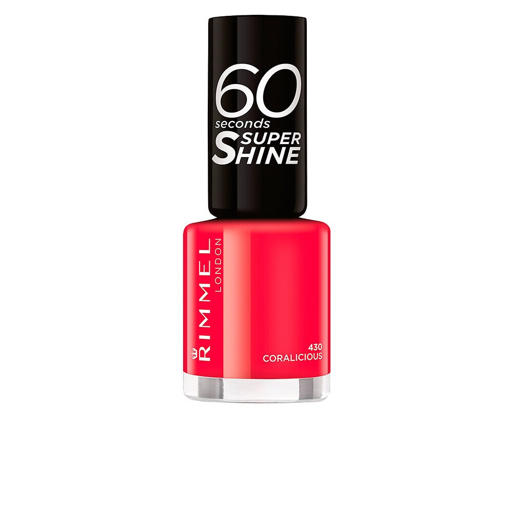 Rimmel London 60 Seconds Super Shine Nail Lacquer 430 Coralicious - Bild 1