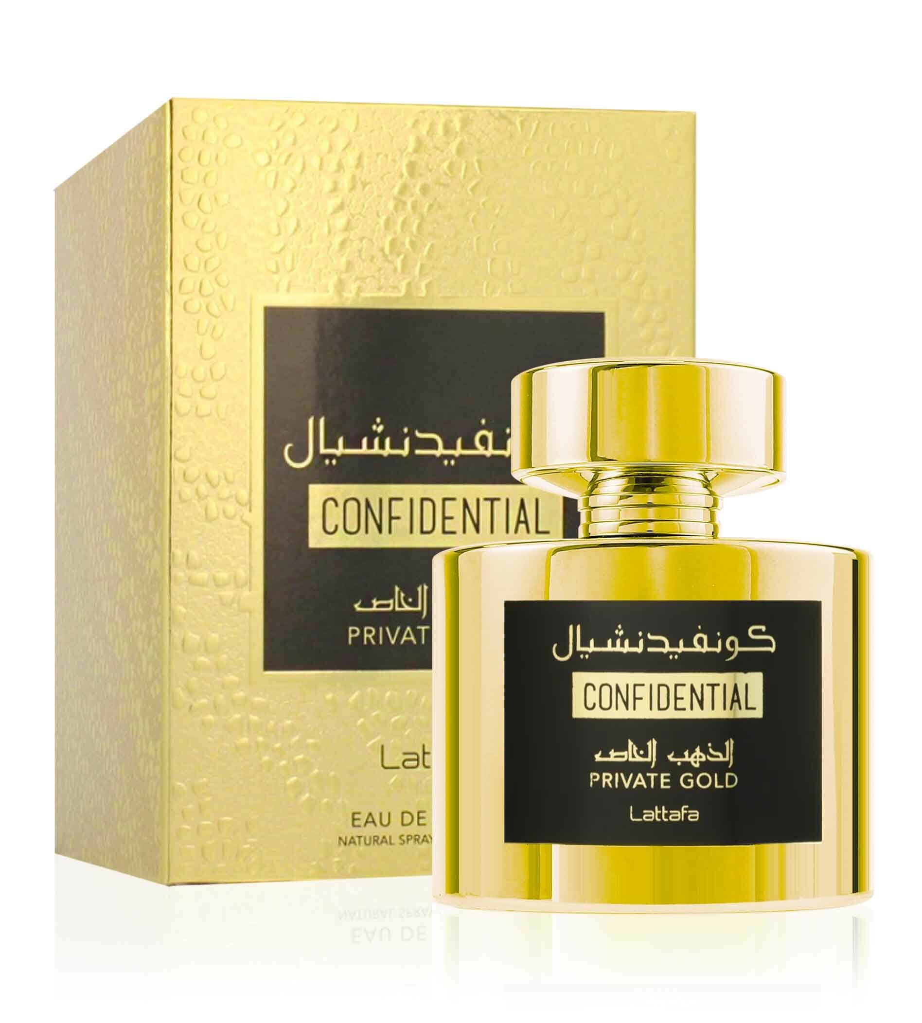 Lattafa Confidential Private Gold Eau de Parfum 100 ml - Bild 1