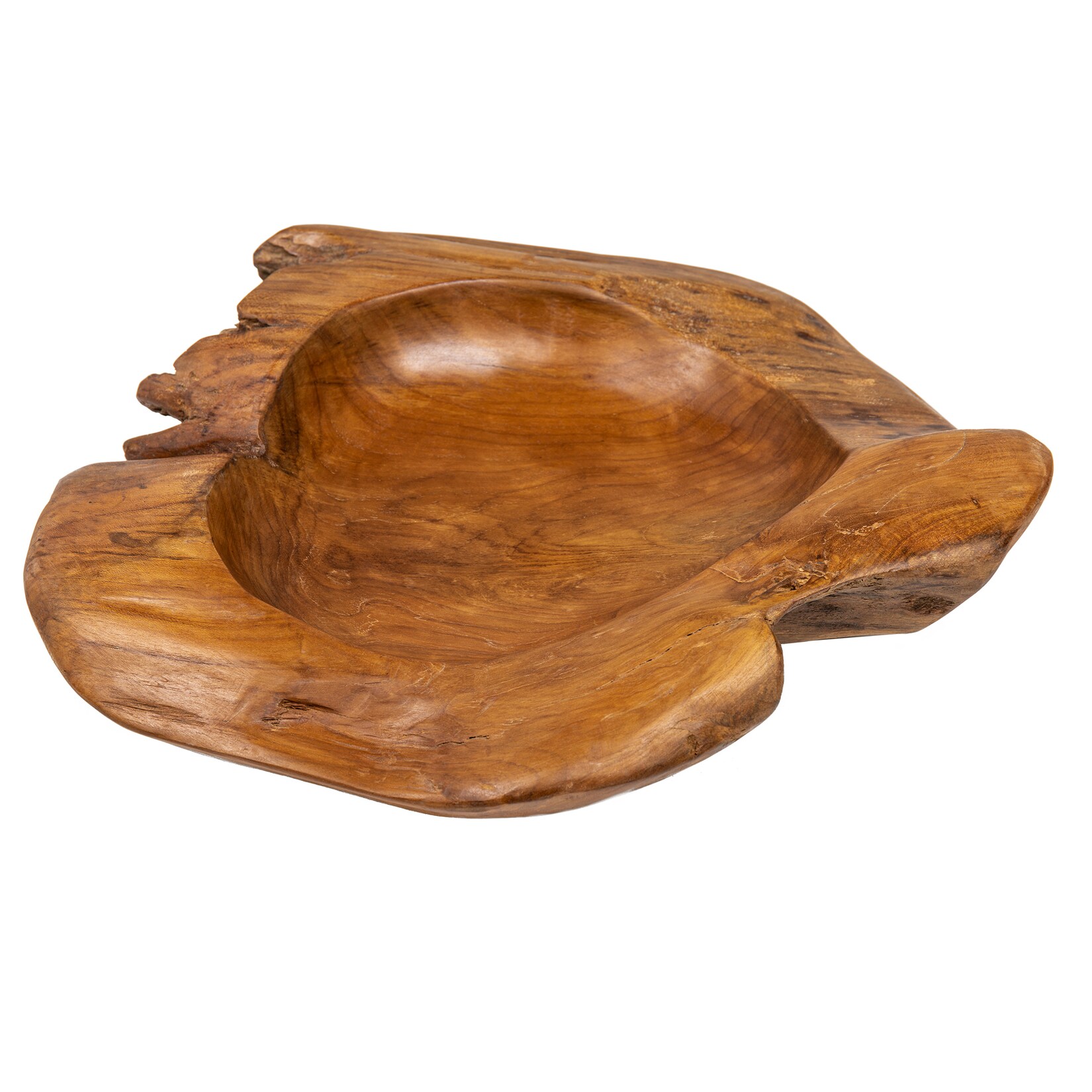 riess-ambiente Schale NATURE ROOT – natur Teakholz Wurzelholz Massivholz | 04250243525914
