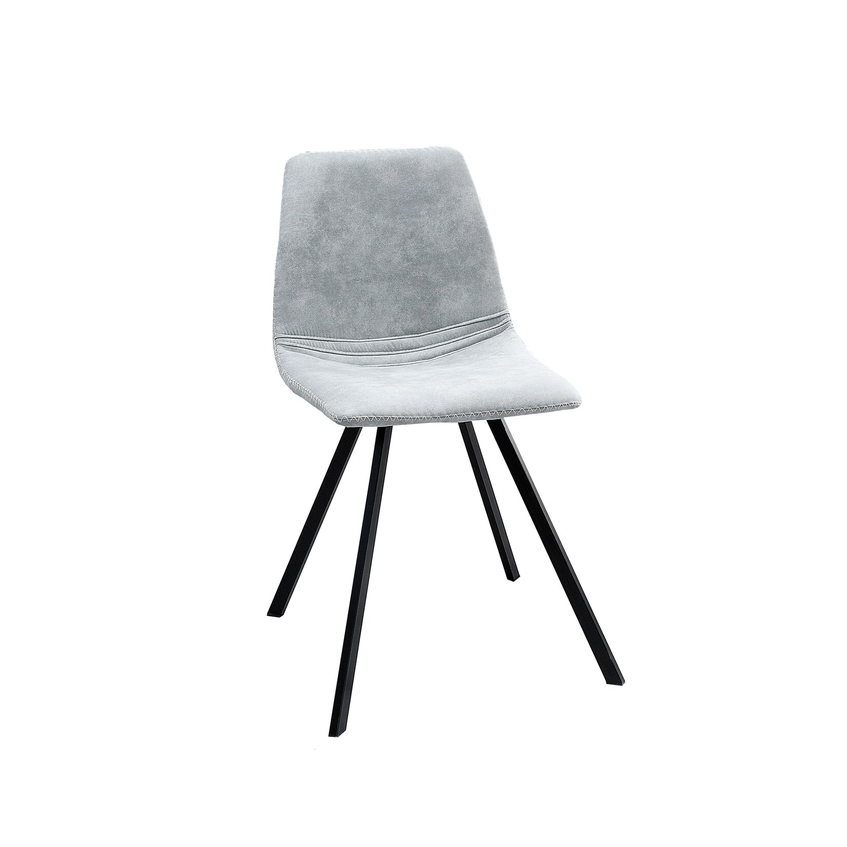 riess-ambiente Stuhl AMSTERDAM CHAIR – Retro stone grau Designklassiker pflegeleicht Esszimmer | 04250243576633